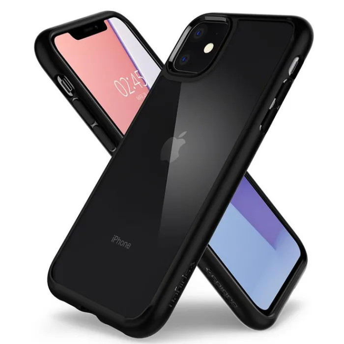 Spigen Apple|Iphone 11-Etui iPhone 11 Ultra Hybrid Czarne Black Case Apple