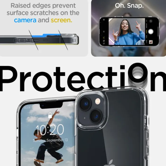 Spigen Apple|Iphone 14-Etui iPhone 14 Ultra Hybrid Przezroczyste Crystal Clear Case