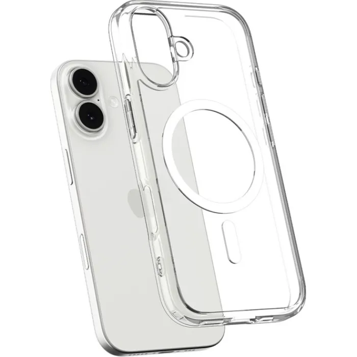 Spigen Iphone 17|Apple-ETUI IPHONE 17 ULTRA HYBRID MAG MAGSAFE CLEAR/WHITE