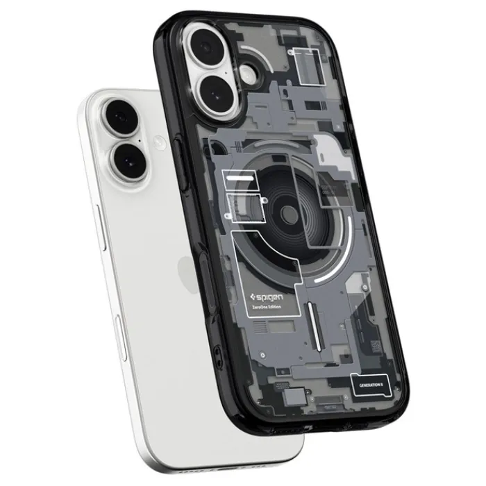Spigen Iphone 17|Apple-ETUI IPHONE 17 ULTRA HYBRID MAG MAGSAFE ZERO ONE BLACK