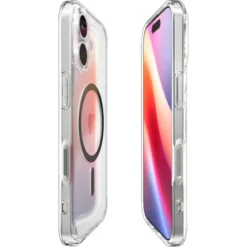 Spigen Iphone 17|Apple-ETUI IPHONE 17 ULTRA HYBRID MAG MAGSAFE CLEAR/GRAPHITE