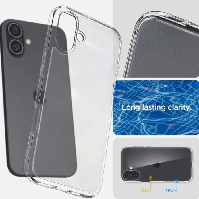 Spigen Apple|Iphone 16-ETUI IPHONE 16 ULTRA HYBRID MATOWE PRZEZROCZYSTE