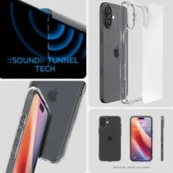 Spigen Apple|Iphone 16-ETUI IPHONE 16 ULTRA HYBRID MATOWE PRZEZROCZYSTE