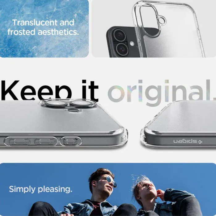 Spigen Apple|Iphone 16-ETUI IPHONE 16 ULTRA HYBRID MATOWE PRZEZROCZYSTE
