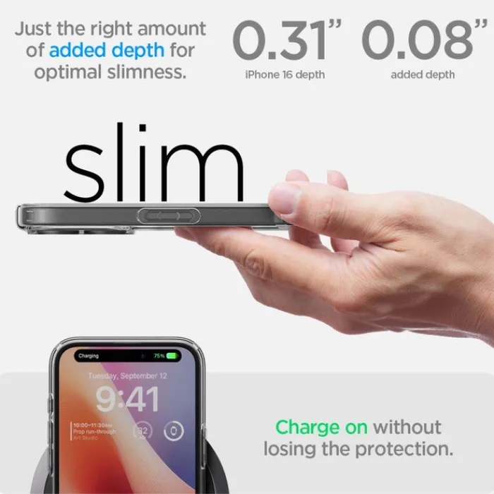 Spigen Apple|Iphone 16-ETUI IPHONE 16 ULTRA HYBRID MATOWE PRZEZROCZYSTE