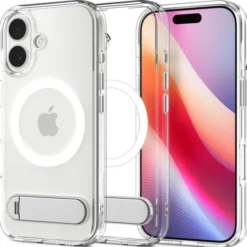 Spigen Iphone 17|Apple-ETUI IPHONE 17 ULTRA HYBRID ”S” MAG MAGSAFE CLEAR/WHITE