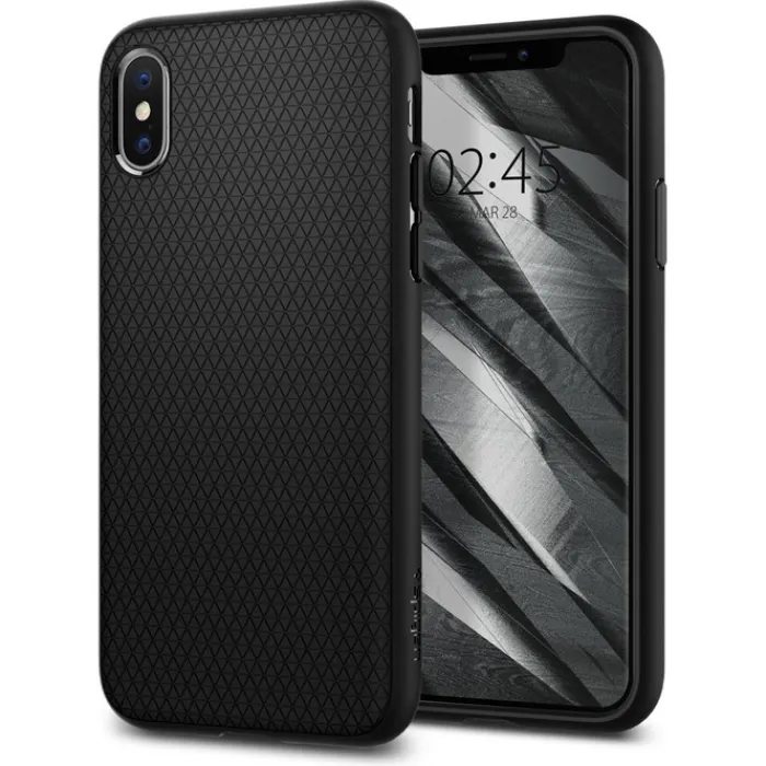 Spigen Iphone X|Iphone Xs-Etui iPhone X/XS Liquid Air Czarne Case