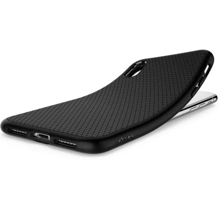 Spigen Iphone X|Iphone Xs-Etui iPhone X/XS Liquid Air Czarne Case