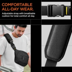 Spigen Etui Saszetki-ETUI KD410 SLING BAG KLASDEN BLACK