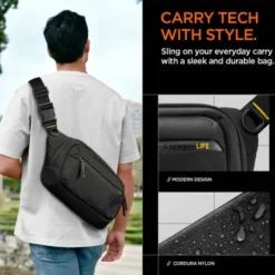 Spigen Etui Saszetki-ETUI KD410 SLING BAG KLASDEN BLACK
