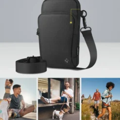 Spigen Etui Saszetki-ETUI KD400 UNIVERSAL CROSS BAG KLASDEN BLACK