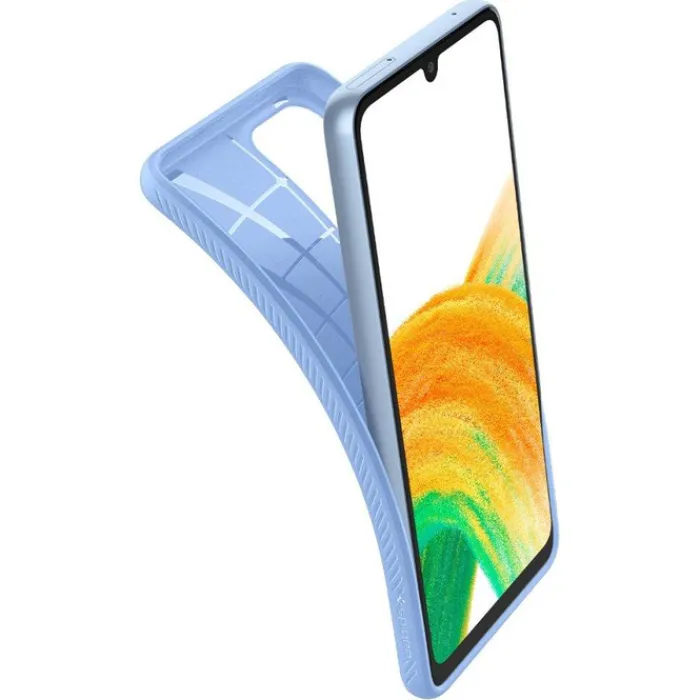 Spigen Samsung|Galaxy A33-Etui Liquid Air Galaxy A33 5G Etui Cream Blue