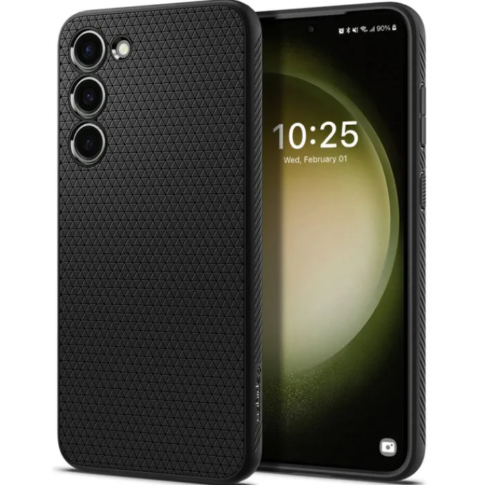 Spigen Samsung|Galaxy S23-Etui Liquid Air Galaxy S23 Matte Black Case