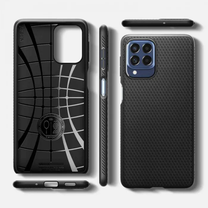 Spigen Samsung|Galaxy M53-Etui LIQUID AIR GALAXY M53 5G MATTE BLACK