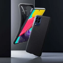 Spigen Samsung|Galaxy M53-Etui LIQUID AIR GALAXY M53 5G MATTE BLACK