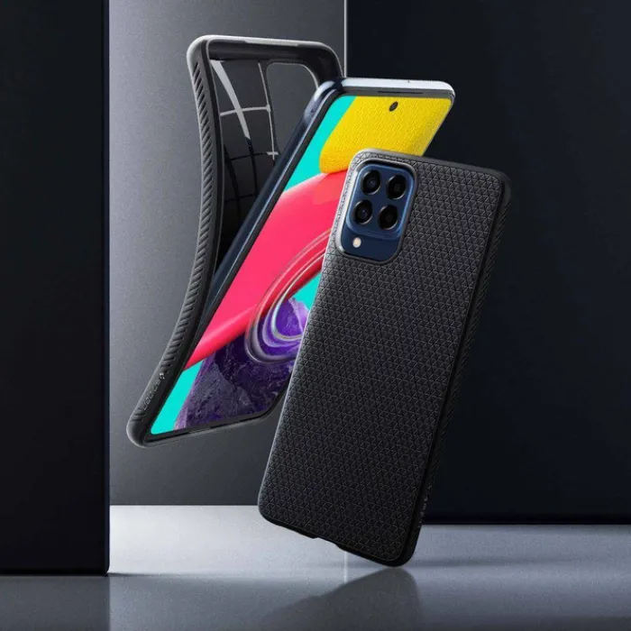 Spigen Samsung|Galaxy M53-Etui LIQUID AIR GALAXY M53 5G MATTE BLACK