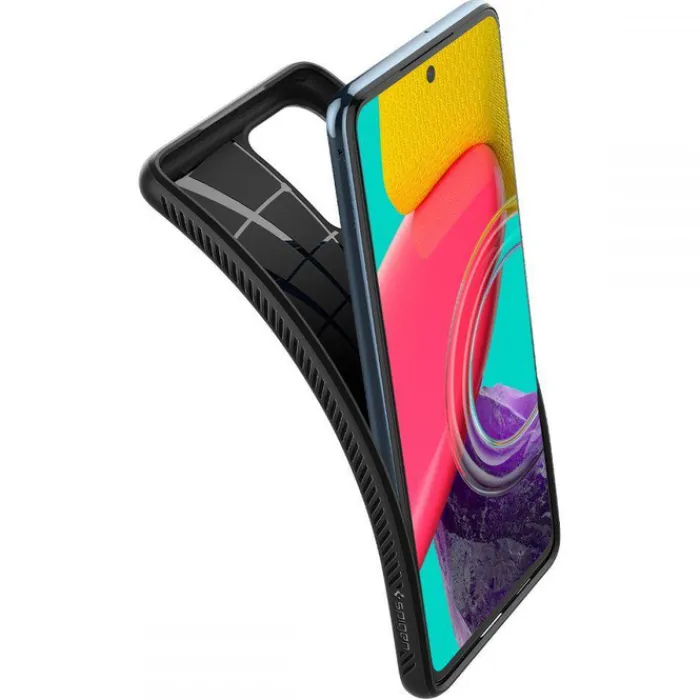 Spigen Samsung|Galaxy M53-Etui LIQUID AIR GALAXY M53 5G MATTE BLACK