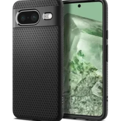 Spigen Google|Pixel 8-Etui Liquid Air Google Pixel 8 Matte Black Case