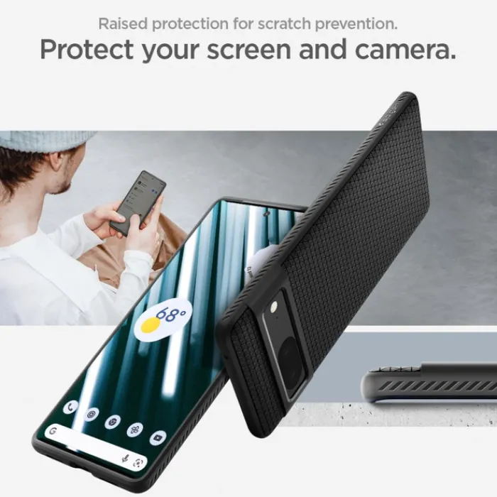 Spigen Google|Pixel 7-ETUI LIQUID AIR GOOGLE PIXEL 7 ETUI MATTE BLACK