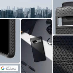 Spigen Google|Pixel 7-ETUI LIQUID AIR GOOGLE PIXEL 7 ETUI MATTE BLACK