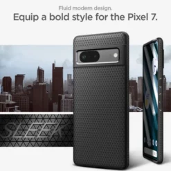 Spigen Google|Pixel 7-ETUI LIQUID AIR GOOGLE PIXEL 7 ETUI MATTE BLACK