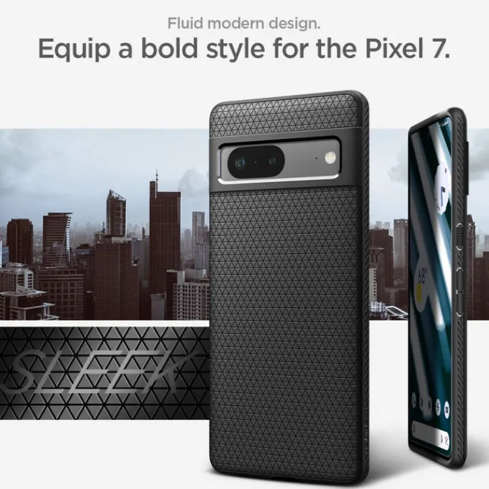 Spigen Google|Pixel 7-ETUI LIQUID AIR GOOGLE PIXEL 7 ETUI MATTE BLACK