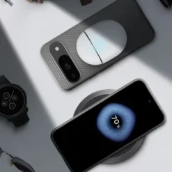 Spigen Pixel 9|Pixel 9 Pro-Etui LIQUID AIR GOOGLE PIXEL 9 / 9 PRO MARBLE GREY