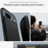 Spigen Pixel 8A|Google-Etui Liquid Air Google Pixel 8a Matte Black