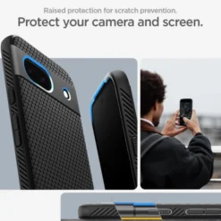 Spigen Pixel 8A|Google-Etui Liquid Air Google Pixel 8a Matte Black