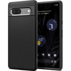 Spigen Google|Pixel 7A-Etui Liquid Air Google Pixel 7A Matte Black Case