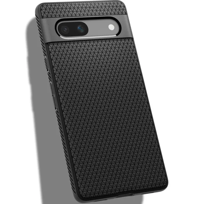 Spigen Google|Pixel 7A-Etui Liquid Air Google Pixel 7A Matte Black Case