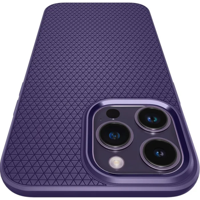 Spigen Iphone 14 Pro|Apple-Etui Liquid Air iPhone 14 Pro Deep Purple Case