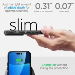 Spigen Iphone 14 Pro Max|Apple-Etui Liquid Air iPhone 14 Pro Max Matte Black