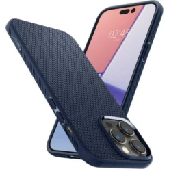 Spigen Iphone 14 Pro|Apple-Etui Liquid Air iPhone 14 Pro Navy Blue
