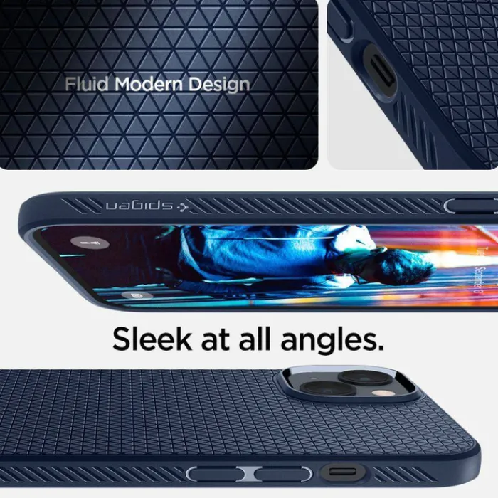 Spigen Apple|Iphone 14-Etui Liquid Air iPhone 14 Navy Blue