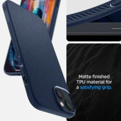 Spigen Apple|Iphone 14-Etui Liquid Air iPhone 14 Navy Blue