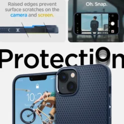 Spigen Apple|Iphone 14 Plus-Etui Liquid Air iPhone 14 Plus Navy Blue
