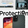 Spigen Iphone 15|Apple-Etui Liquid Air iPhone 15 Abyss Green Case