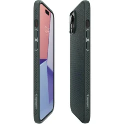 Spigen Iphone 15|Apple-Etui Liquid Air iPhone 15 Abyss Green Case