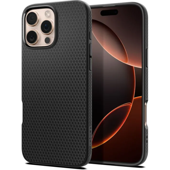 Spigen Iphone 16 Pro Max|Apple-ETUI LIQUID AIR IPHONE 16 PRO MAX MATTE BLACK