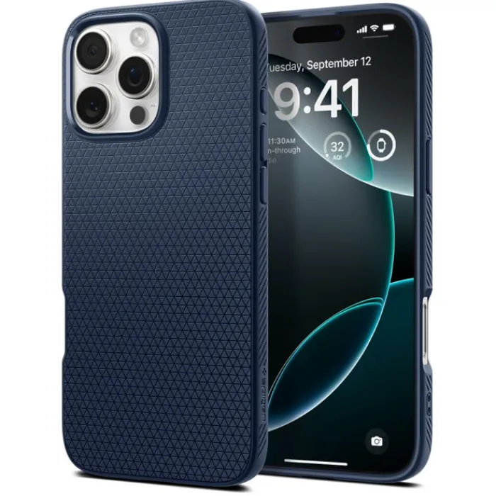 Spigen Iphone 16 Pro Max|Apple-ETUI LIQUID AIR IPHONE 16 PRO MAX NAVY BLUE