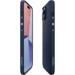 Spigen Iphone 15|Apple-Etui Liquid Air iPhone 15 Navy Blue Case