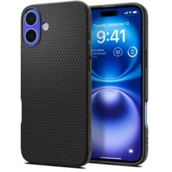 Spigen Iphone 16 Plus|Apple-Etui LIQUID AIR IPHONE 16 PLUS MATTE BLACK