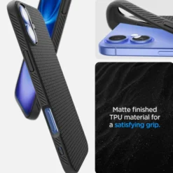 Spigen Iphone 16 Plus|Apple-Etui LIQUID AIR IPHONE 16 PLUS MATTE BLACK