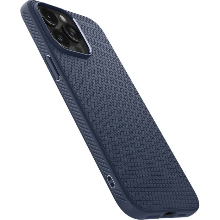 Spigen Iphone 15 Pro|Apple-Etui Liquid Air iPhone 15 Pro Navy Blue Case