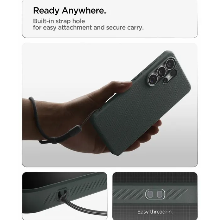 Spigen Samsung|Galaxy S26 Ultra-ETUI LIQUID AIR MAG SAMSUNG GALAXY S26 ULTRA MAGSAFE ABYSS GREEN