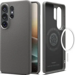 Spigen Samsung|Galaxy S26 Ultra-ETUI LIQUID AIR MAG SAMSUNG GALAXY S26 ULTRA MAGSAFE MARBLE GREY