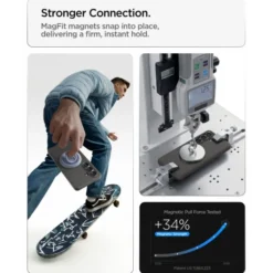 Spigen Samsung|Galaxy S26 Plus-ETUI LIQUID AIR MAG SAMSUNG GALAXY S26+ PLUS MAGSAFE MARBLE GREY