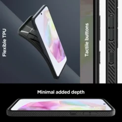 Spigen Samsung|Galaxy A35 5G-Etui Liquid Air Samsung Galaxy A35 5g Matte Black Case