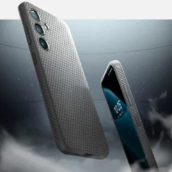 Spigen Samsung|Galaxy S24-Etui Liquid Air Samsung Galaxy S24 Granite Grey Case